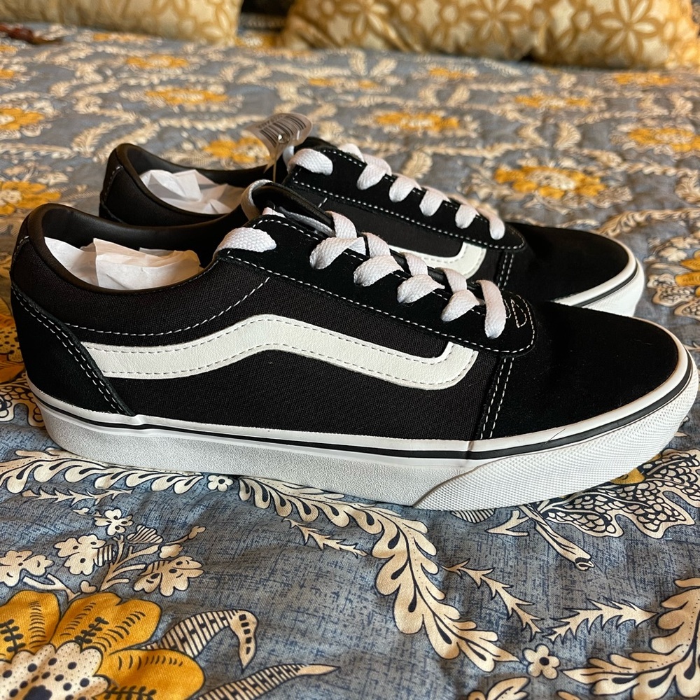 Black and White Sneakers